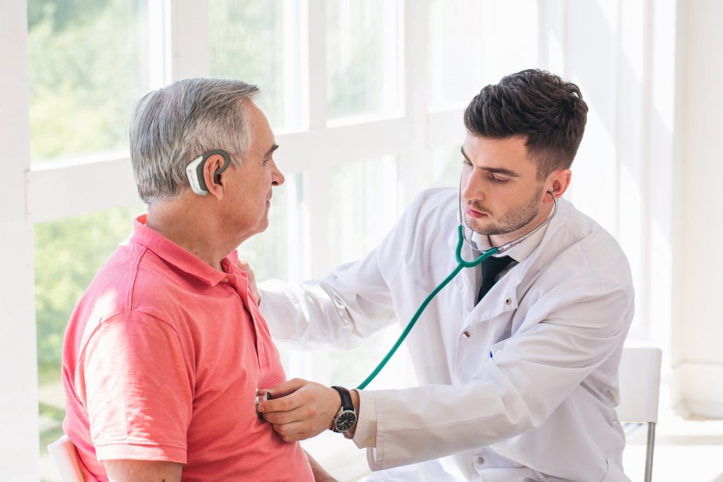 vital signs monitor, medical design, prototype in use by patient, design of new medical devices