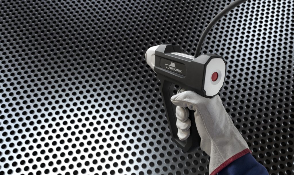 industrial design of a handtool for reactor cleaning operations,ergonomics and handling