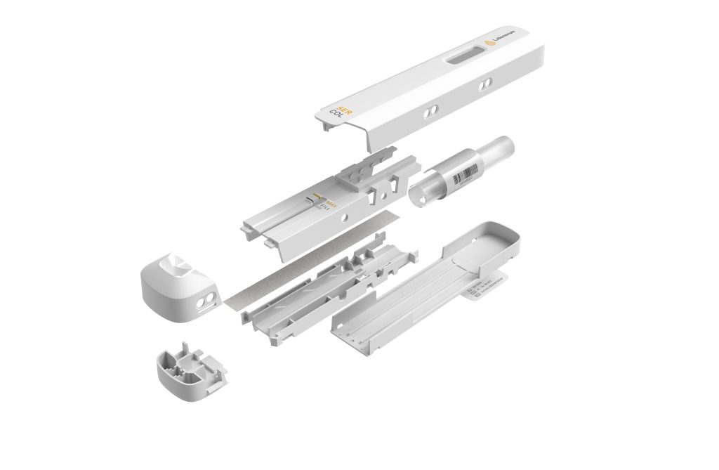 3D cad exploded view of a medical product
