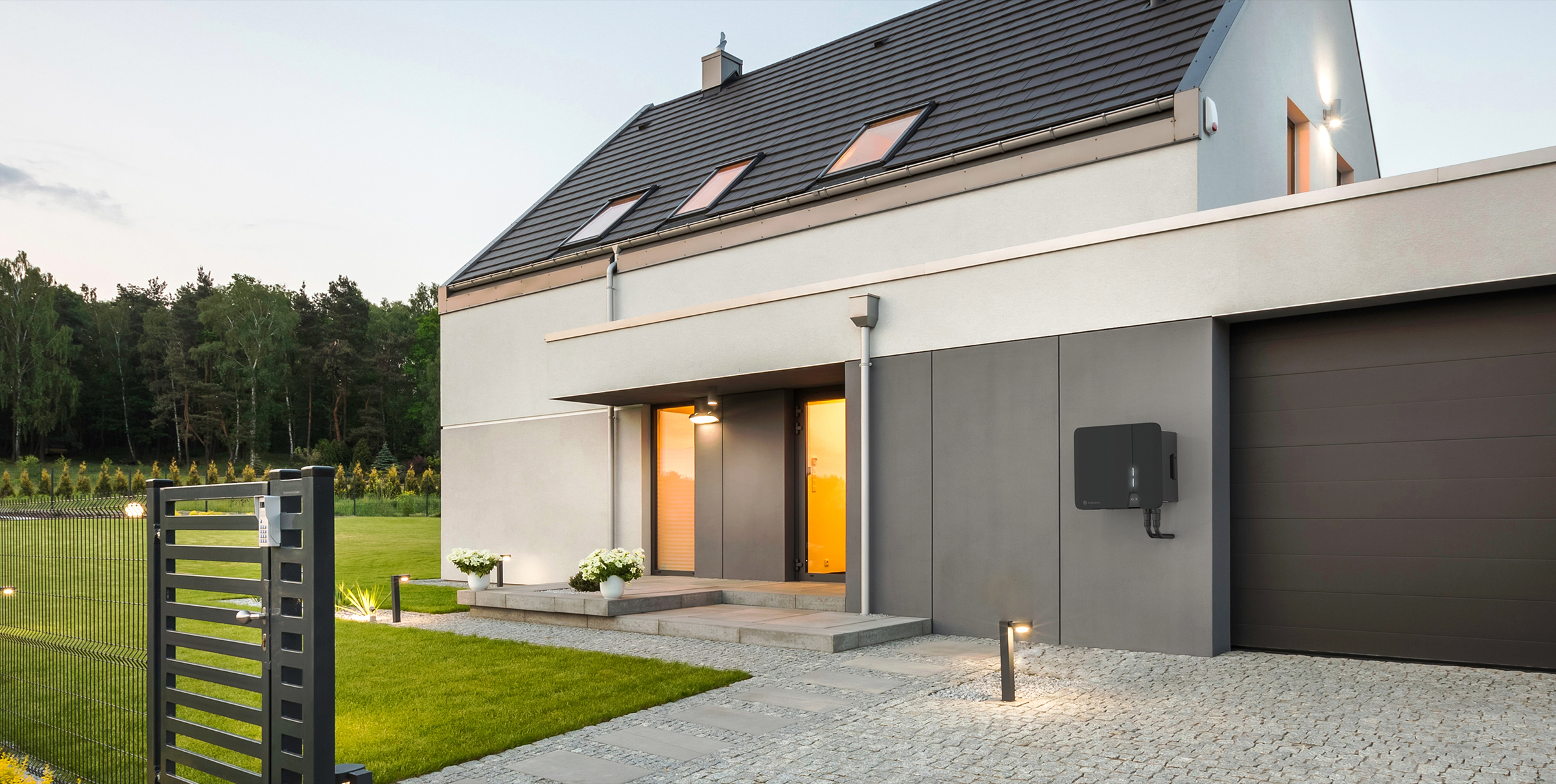 hybrid solar inverter, reddot design award, outside installation