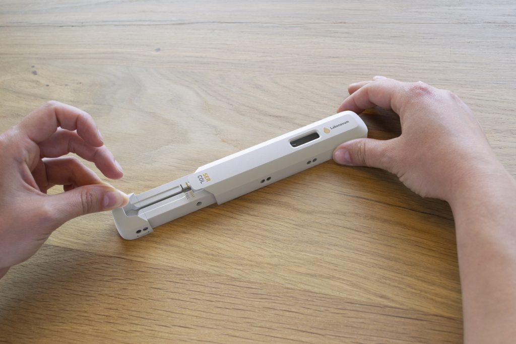 Labonovum, ser-col, medical device development, prototype user case