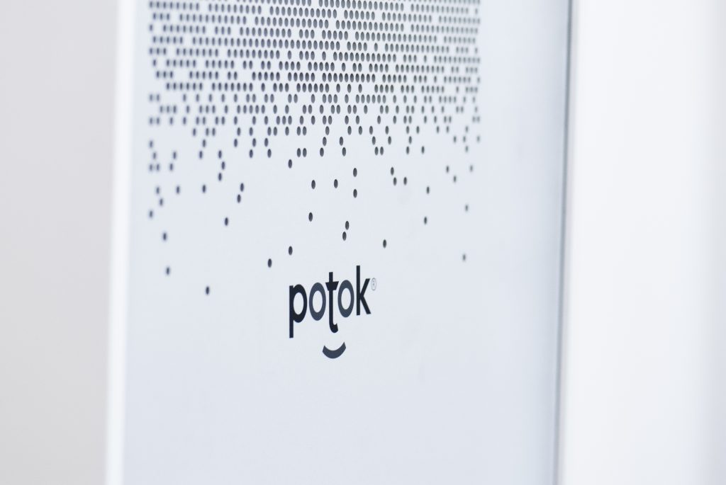 medical design, potok air treatment device for operating rooms, front side