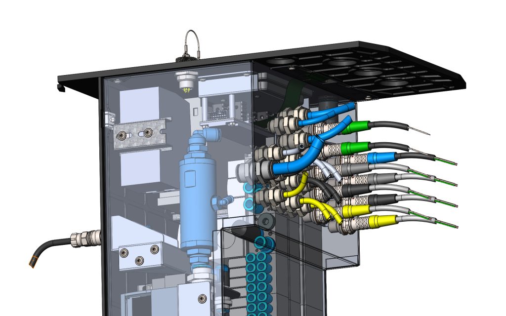 design studio, 3d cad modelling of an industrial tool