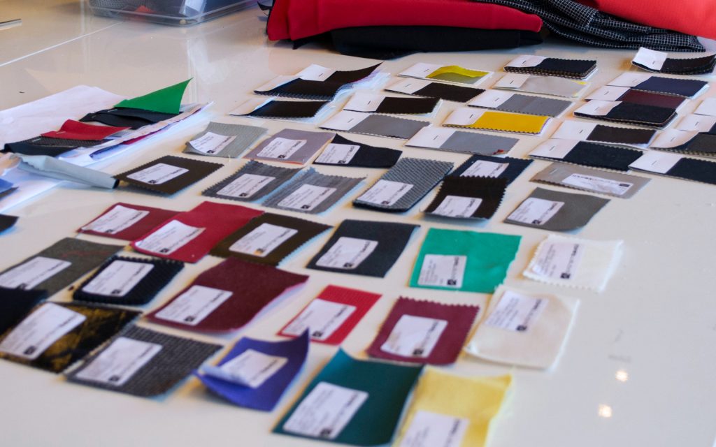 design firm, selection of soft materials for a sports product