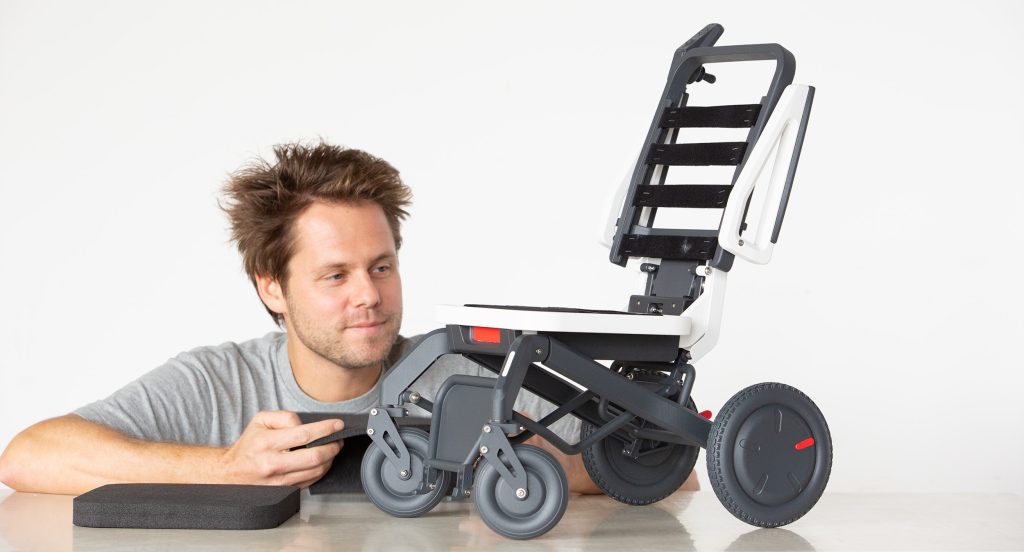 electric wheelchair, scale model, prototype, design of new medical devices