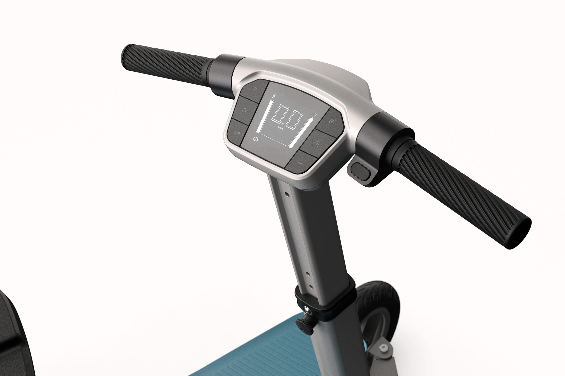 développement des scooters de mobilité, affichage